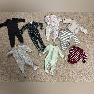 0-3 Month Unisex Baby clothes Bundle